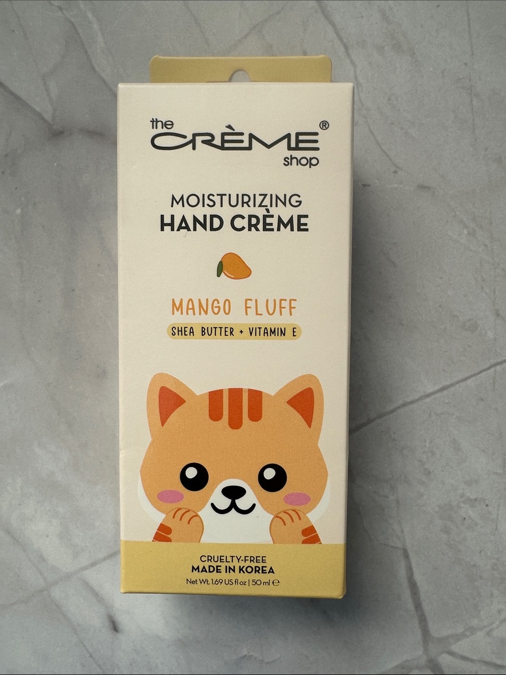 The Crème Shop Mango Fluff Moisturizing Hand Crème